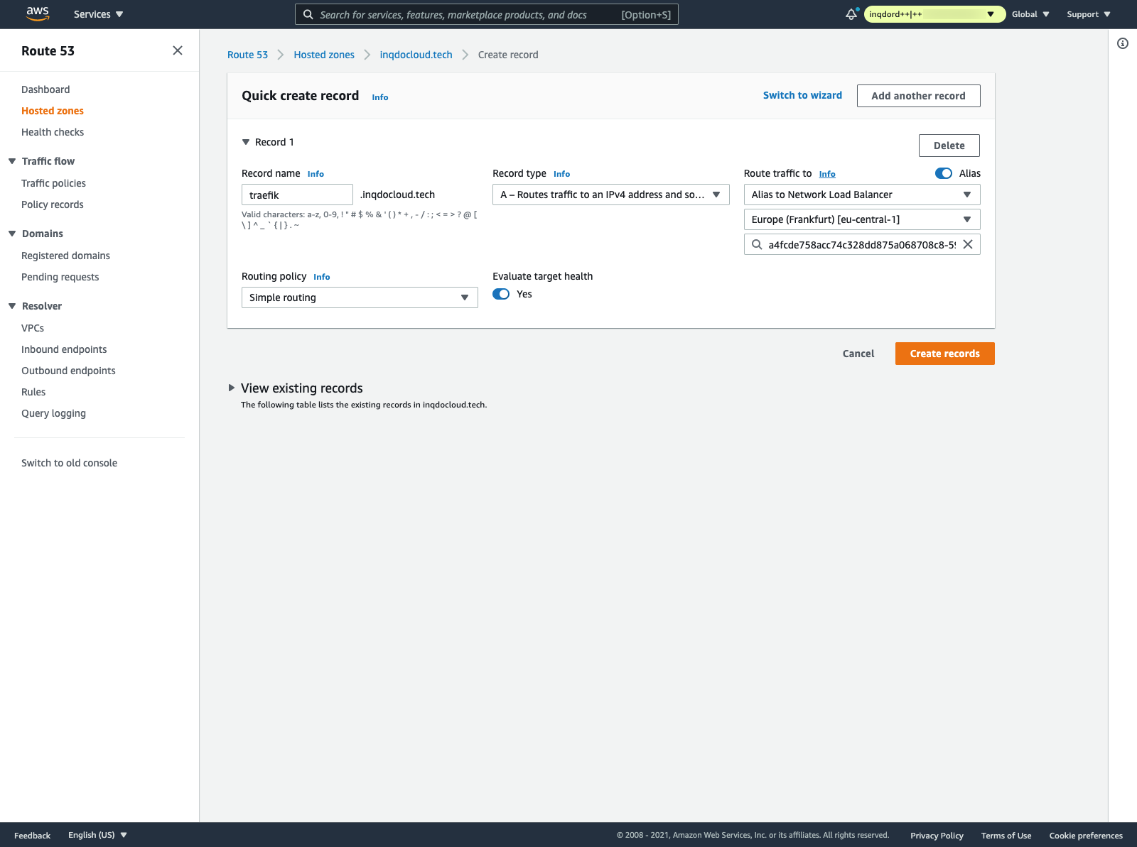 AWS Route S3