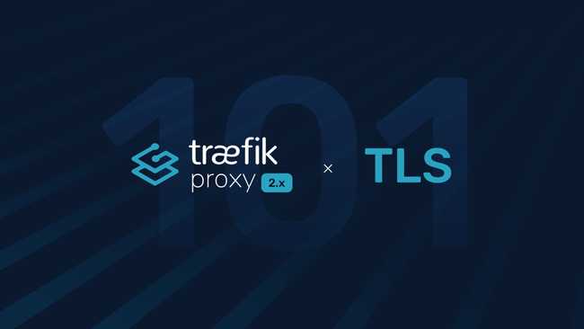 Traefik Proxy 2.x and TLS 101