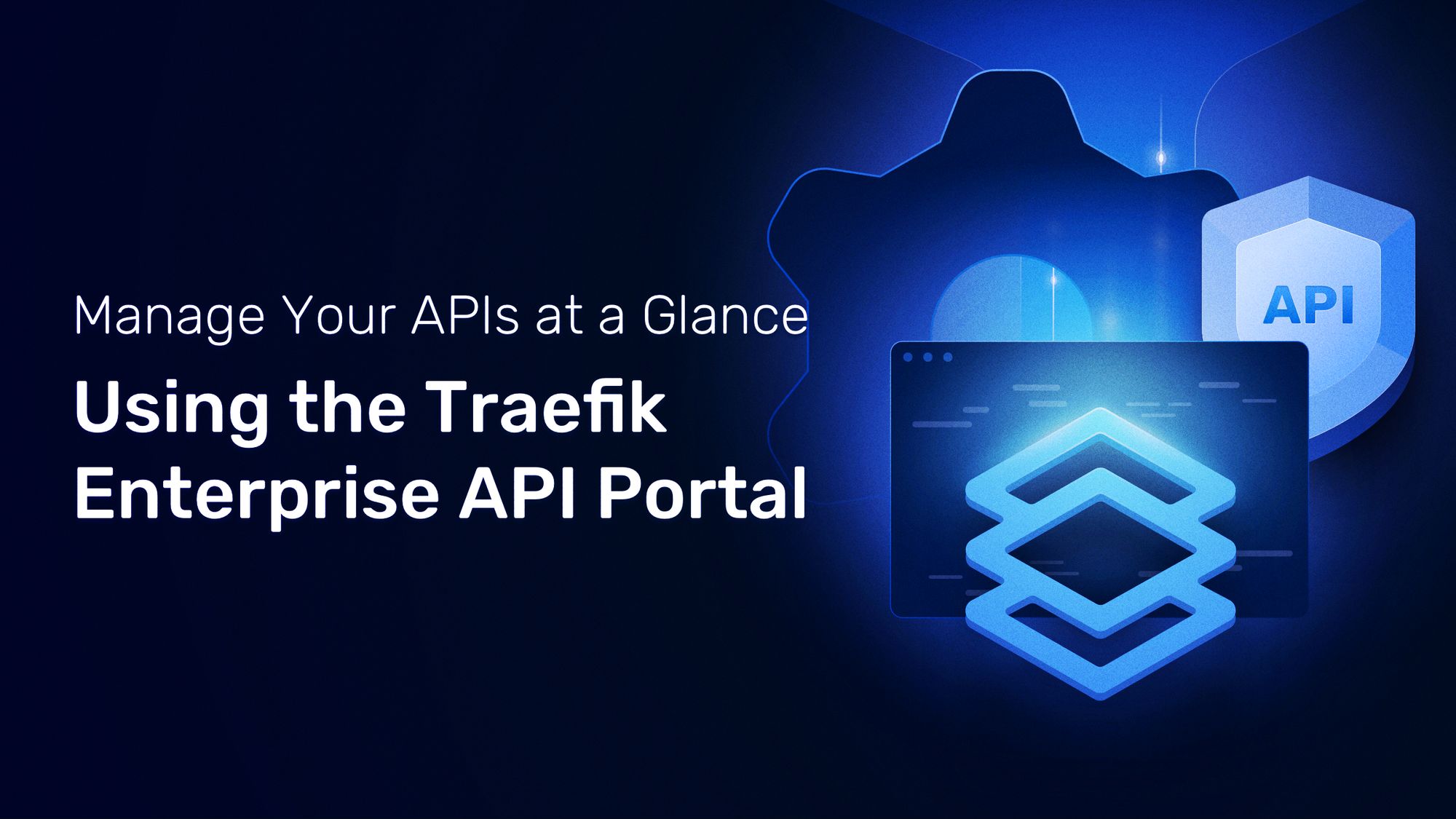 manage apis at a glance with traefik eneterprise api portal